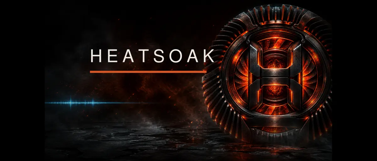 HEATSOAK widescreen press header